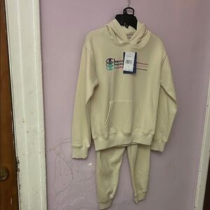 Champion Kids Begie jumpsuit Set